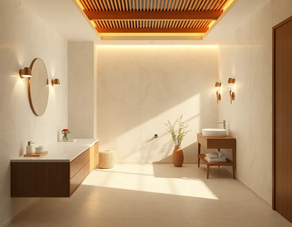 Salle de bain redesign avec IA